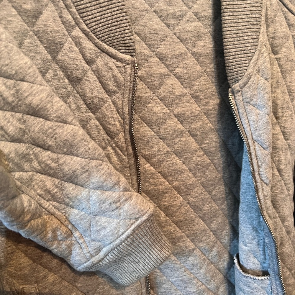 Gap Grey Bomber Jacket - image 4